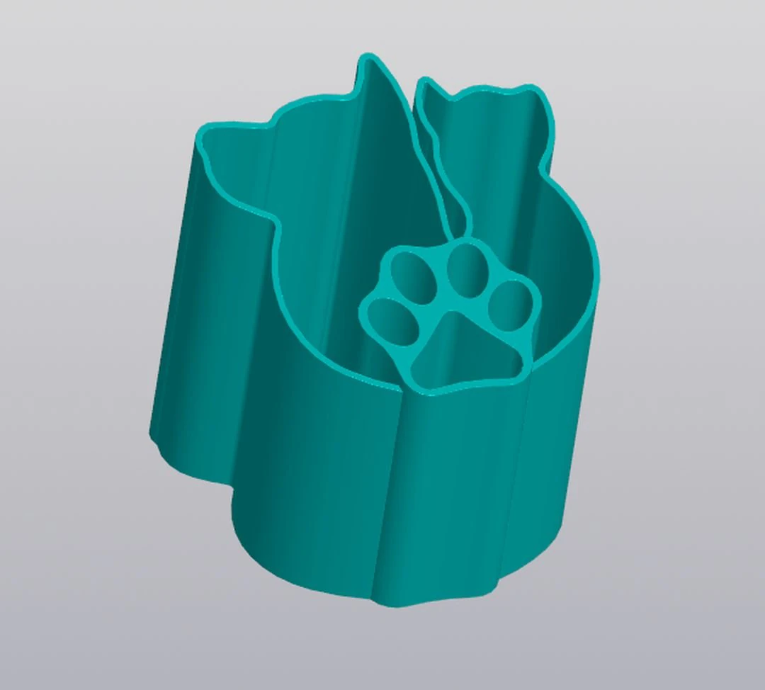 Pet v2 Organizer 3D Print Model .c4d .max .obj .3ds .fbx .stl .blend 