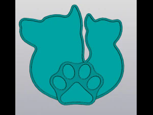 Pet v2 Organizer 3D Print Model