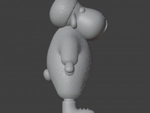 Sheep Figurine v2 Modelo de Impressão 3D