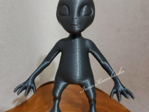 Alien Figurine 3D Принт Модель