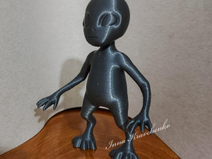 Alien Figurine 3D प्रिंट मॉडल