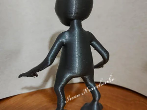 Figurina aliena Modello di stampa 3D