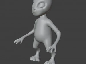 Figurina aliena Modello di stampa 3D