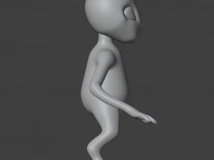 Figurina aliena Modello di stampa 3D