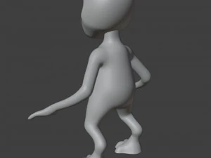 Figurina aliena Modello di stampa 3D