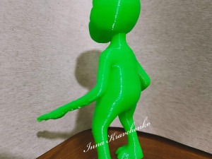 Alien Figurine v2 3D प्रिंट मॉडल