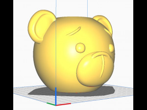 Bear Vase Organizer Planter 3D 프린트 모델