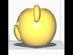 Bear Vase Organizer Planter 3D Print Model