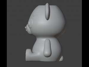 Panda Vase 3D Принт Модель