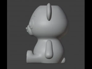 Panda Vase 3D Print Model