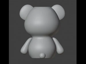 Panda Vase 3D Print Model
