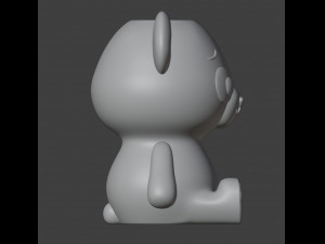 Panda Vase 3D Принт Модель