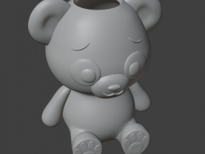 Panda Vase 3D Принт Модель