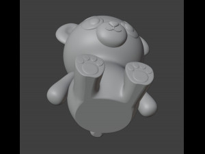 Panda Vase 3D Принт Модель