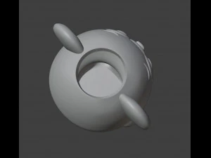 Panda Vase 3D Print Model