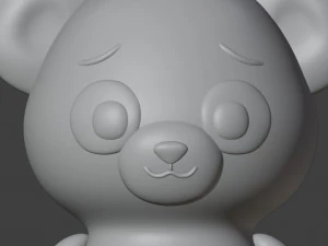 Panda Vase 3D Print Model