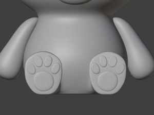 Panda Vase 3D Принт Модель