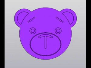 Porta copos Bear Cup Modelo de Impressão 3D