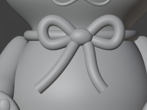 Toy cat Vase Organizer 3D Print Model