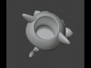 Toy cat Vase Organizer 3D Print Model