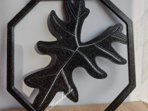 Alocasia leaf Wall decor 3D Print Model