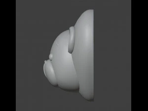 Bear Keychain Gift for Valentines Day 3D Print Model