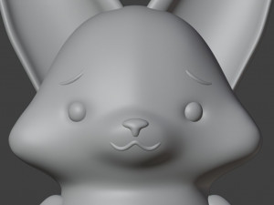 Fennec fox Figurine 3D Print Model