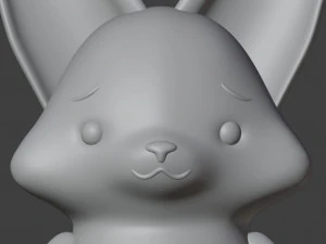Fennec fox Figurine 3D Print Model