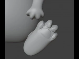 Fennec fox Figurine 3D Print Model