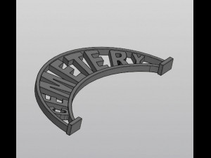 Gothic Set Cemetery Planter and 3 planter decorations Tombstones Modèles 3D en vedette