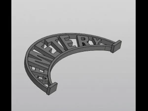 Gothic Set Cemetery Planter and 3 planter decorations Tombstones 3D Print Model