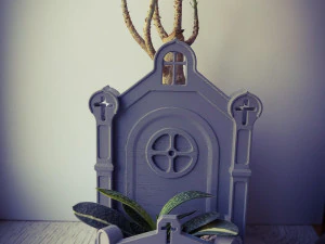 Crypt Planter 3D Print Model