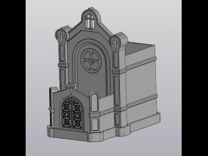 Crypt Planter 3D Baskı Modeli
