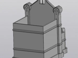 Crypt Planter 3D Print Model