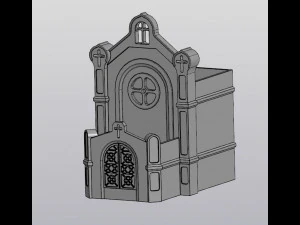 Crypt Planter 3D Print Model