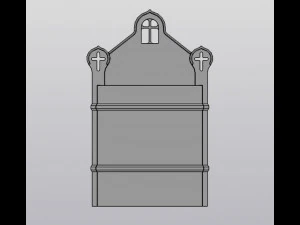 Crypt Planter 3D Print Model