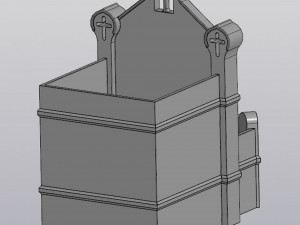 Crypt Planter 3D Baskı Modeli