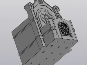 Crypt Planter 3D Print Model