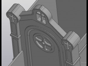 Crypt Planter 3D Baskı Modeli