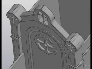 Crypt Planter 3D Print Model