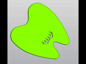Smiling tooth Cup coaster Gift for dentist 3D Print Model