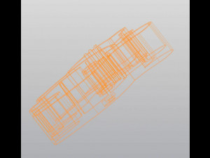Male cat Shelf for crystals Modèles 3D en vedette