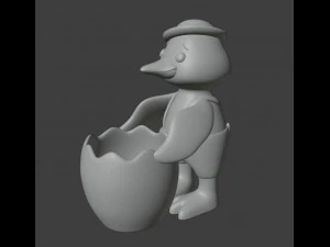 Органайзер "Утка" Пасхальный декор 3D Принт Модель