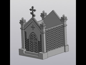 Crypt Planter v2 Modèles 3D en vedette