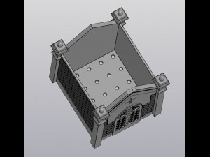 Crypt Planter v2 Model Cetak 3D