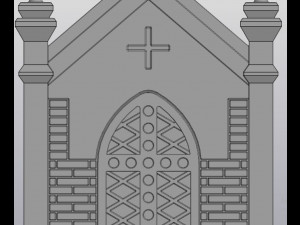 Crypt Planter v2 Model Cetak 3D