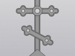 Crypt Planter v2 Model Cetak 3D