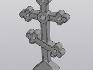 Crypt Planter v2 Model Cetak 3D
