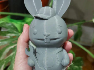 Фигурка &laquo;Зайчик-автомеханик&raquo; 3D Принт Модель