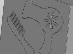 Hair Stylist Organizer v3 3Dプリントモデル